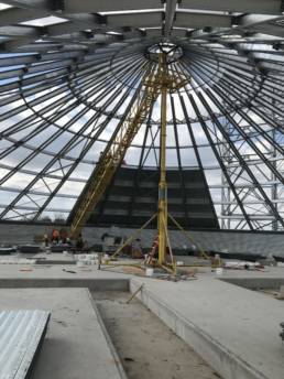 Millwright Dome Construction